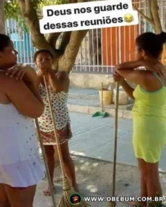 Deus nos guarde dessas reuniões