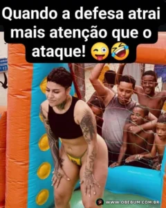 Quando a defesa atrai mais atenção que o ataque!