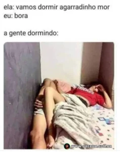 Vamos dormir agarradinho mor?