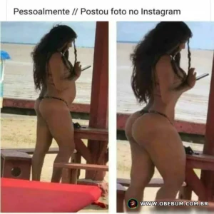Pessoalmente Postou doto no instagram