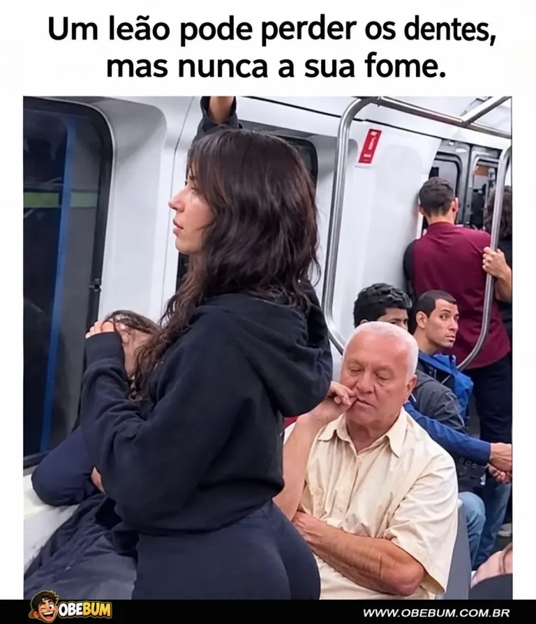 Um leão pode perder os dentes, mas nunca a sua fome
